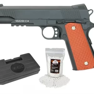 Pistola De Airsoft Vg 1911 V13 Full Metal Spring 6mm + BBs + Case